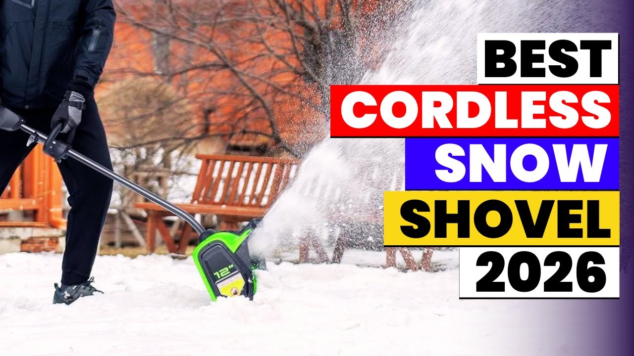 6 лучших беспроводных лопат для уборки снега 2026 года ❄️ | Быстрые, мощные и легкие варианты!