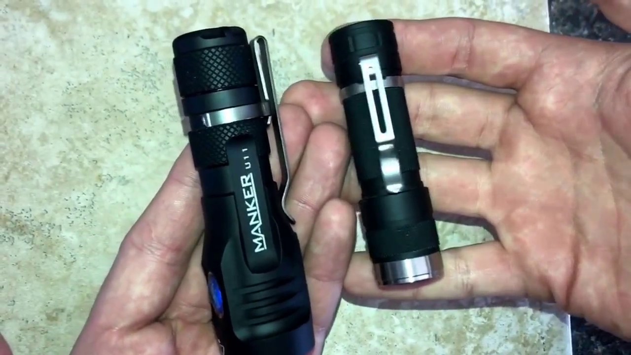 Manker U11 review beamshots and torture testing EDC LED