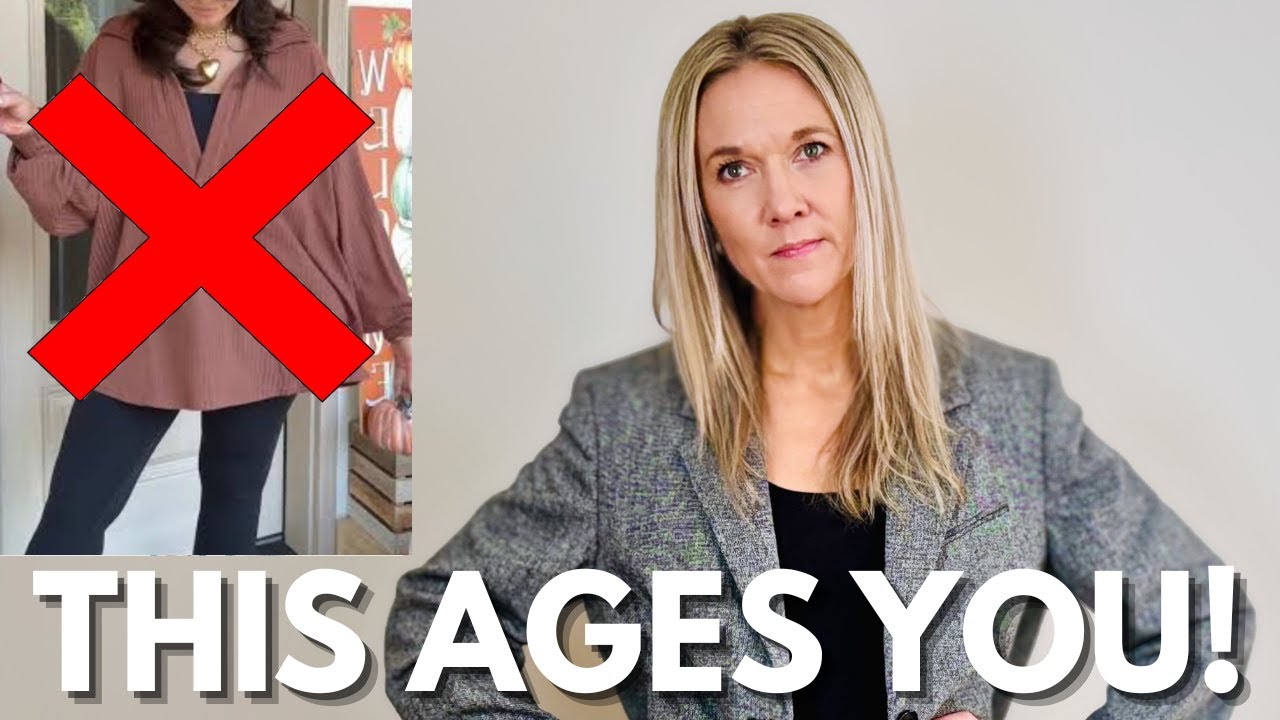 These Wardrobe Mistakes Are Aging You After 40 (Easy Fixes)