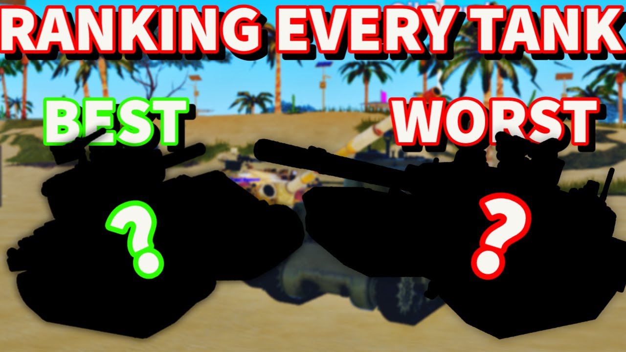 RANKING EVERY TANK IN WAR TYCOON