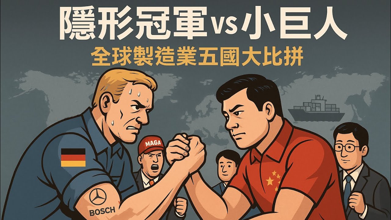 从德国隐形冠军到中国小巨人：全球制造业真实大比拼