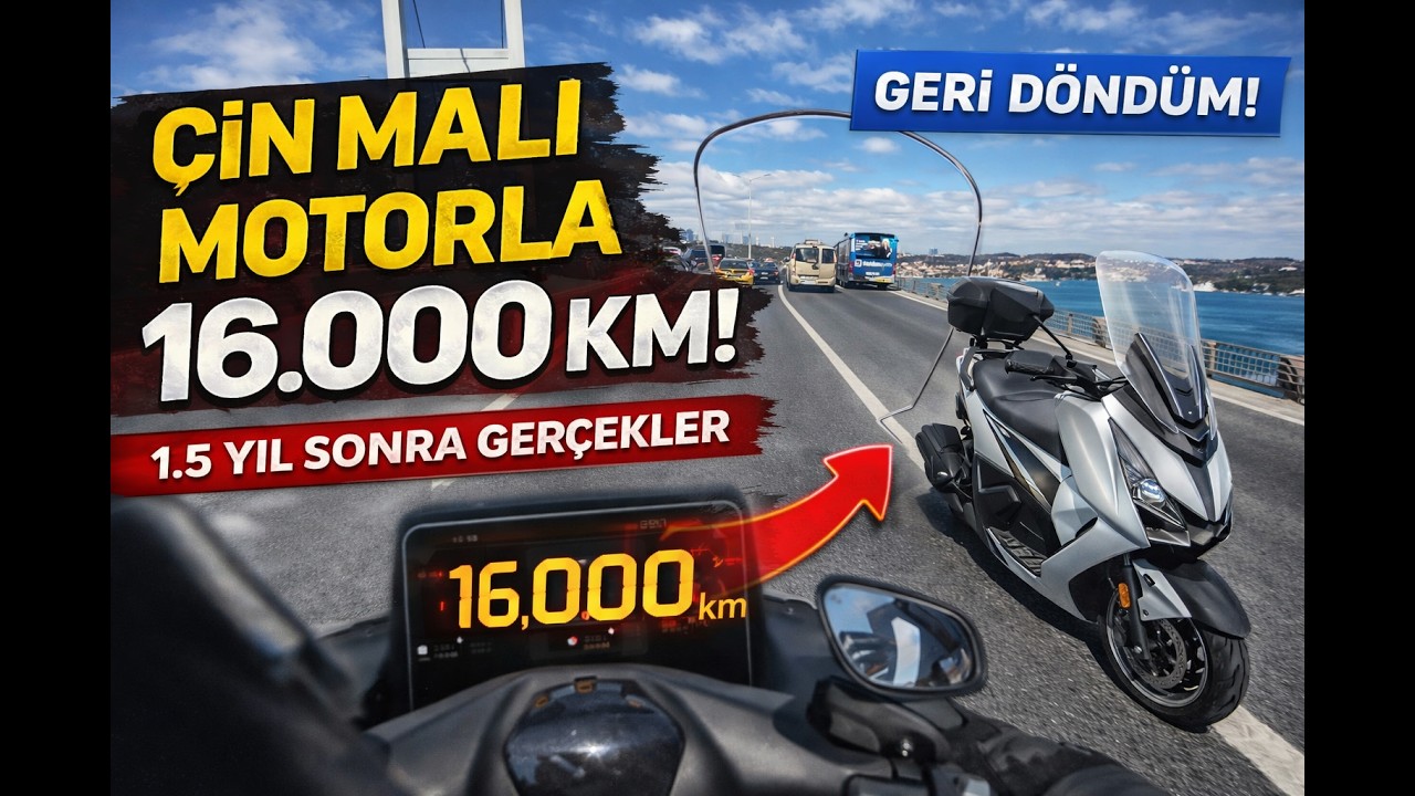 Çin Malı RKS RZ250S ile 1.5 Yılda 16.000 KM Yaptım (Gerçek Deneyim)