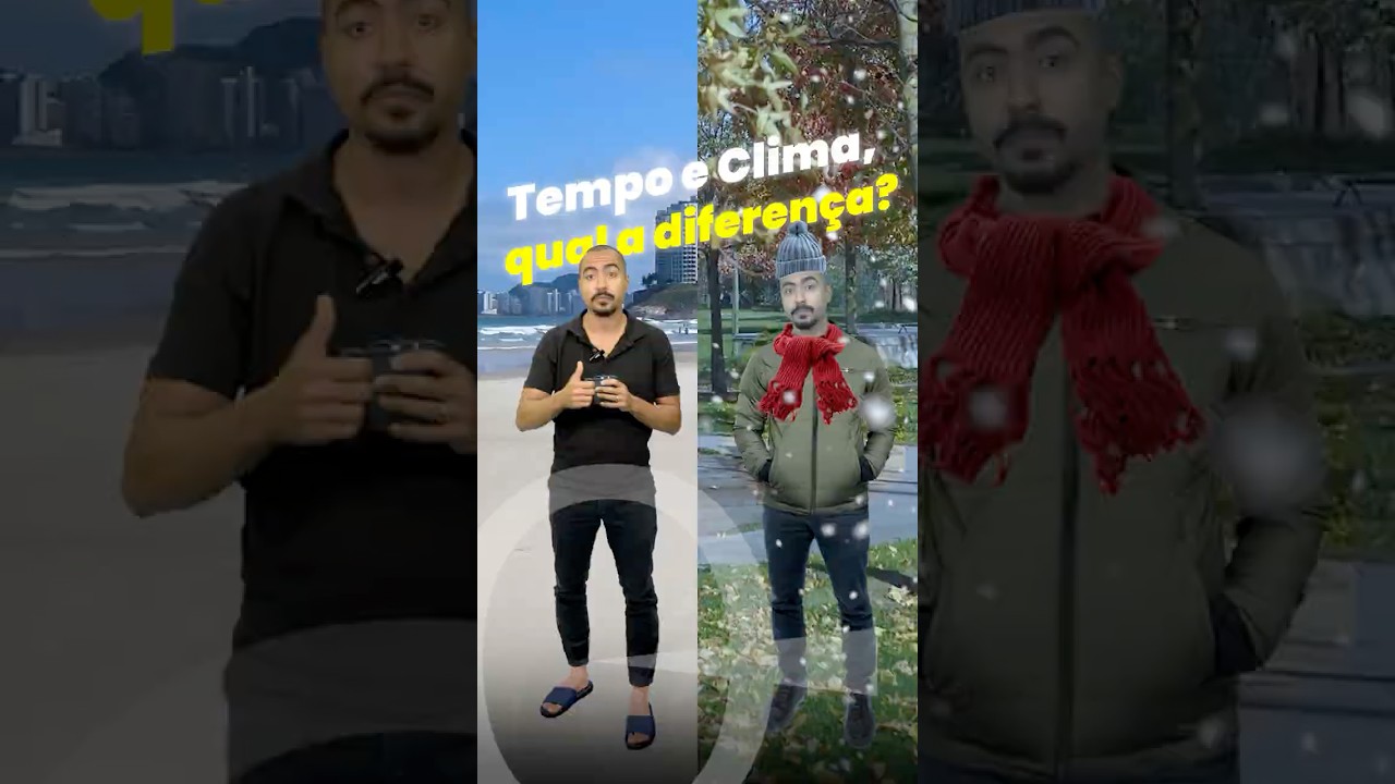 Tempo e Clima, qual a diferen&ccedil;a?