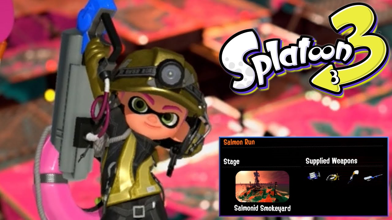 Salmon Run Gameplay: FISH STICKS! | Splatoon 3