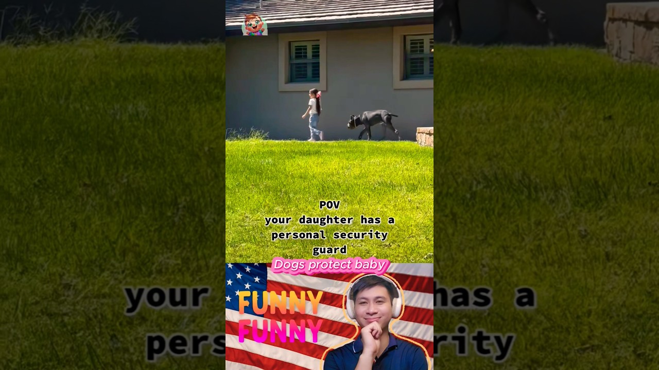 Dogs Protect Baby 🐶🛡👶 |#202| #shorts #funny #baby #dog #love #protect #pets #puppy