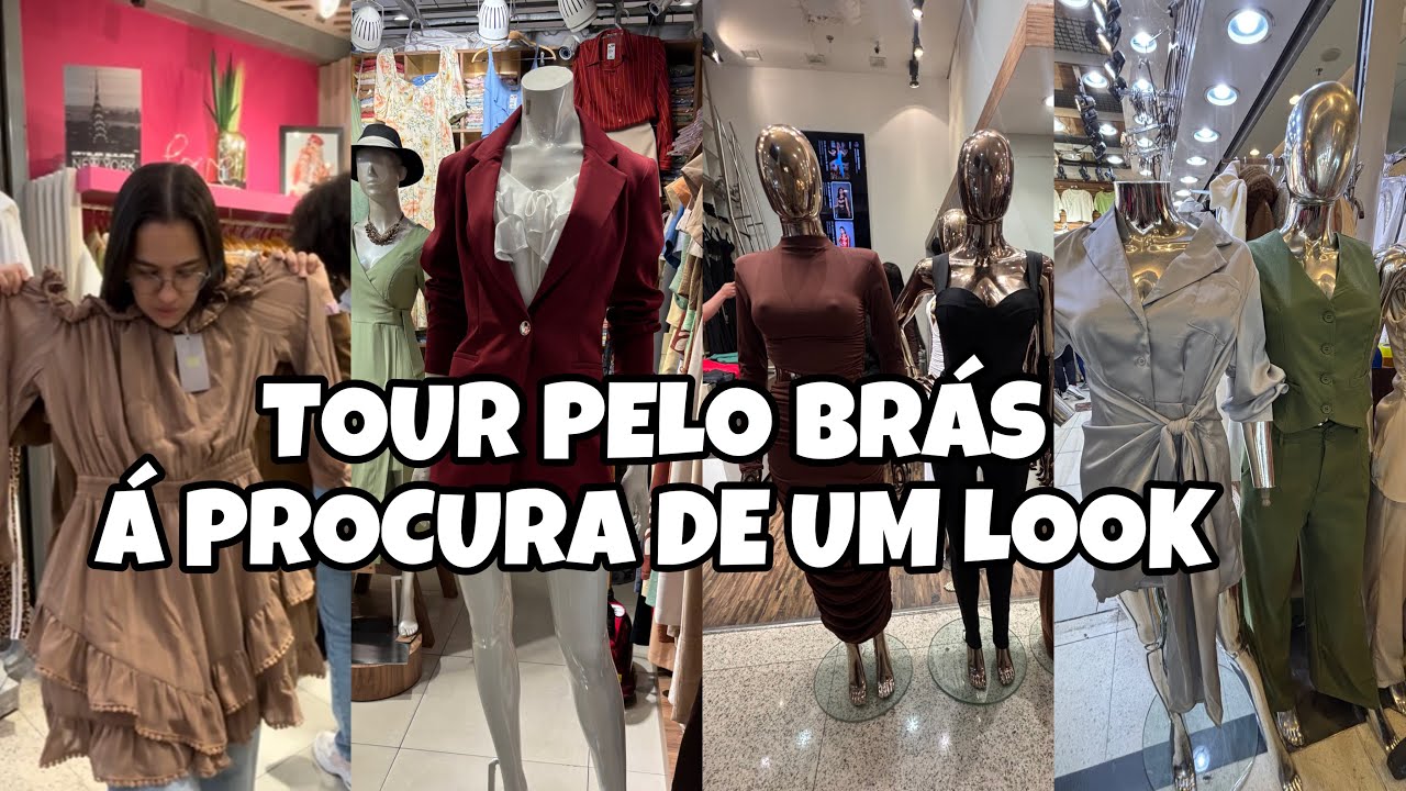TOUR NO BRÁS / TOTAL BRÁS / VAUTIER / look arrumadinho