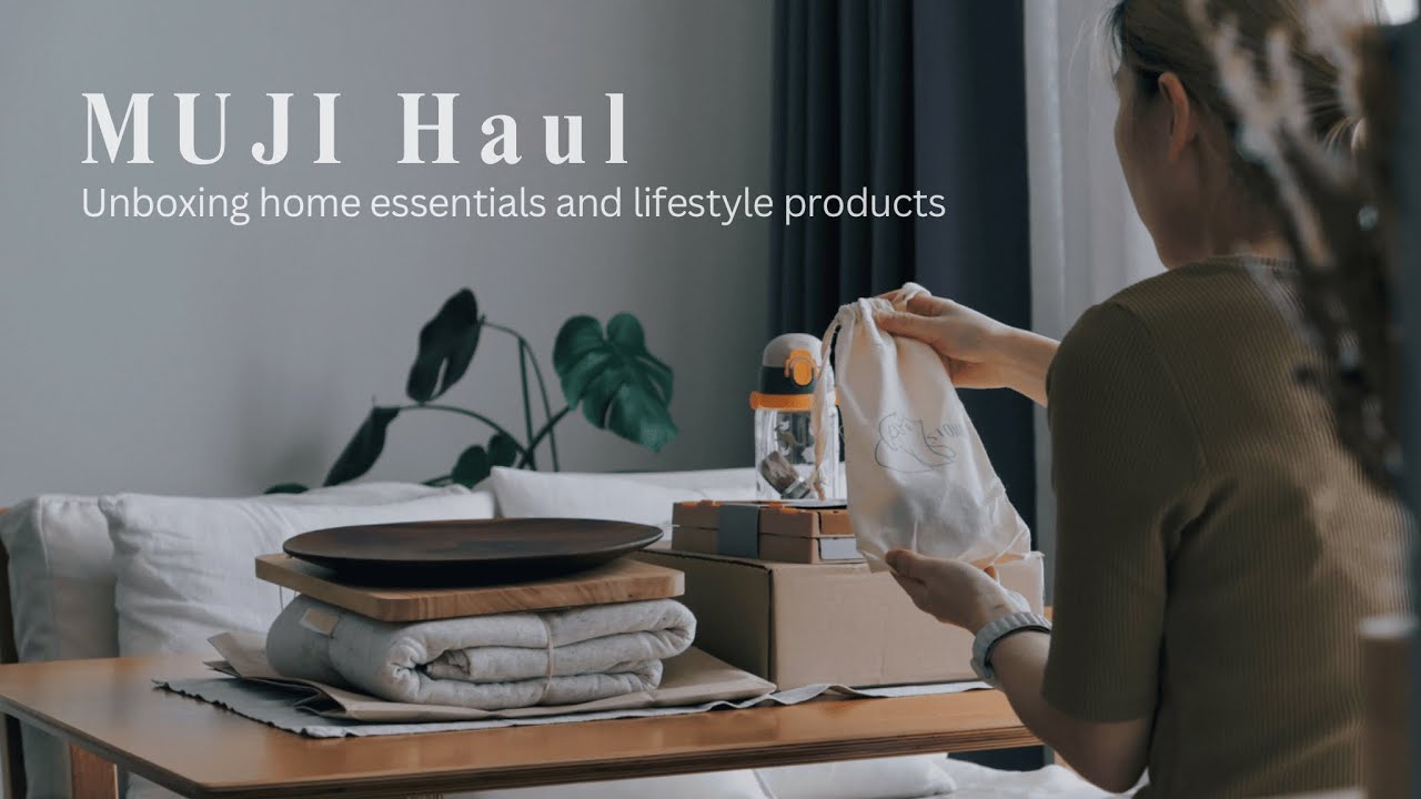 Unboxing Home Essentials & Lifestyle Products : MUJI | Storge | Liewood | Shopping Haul