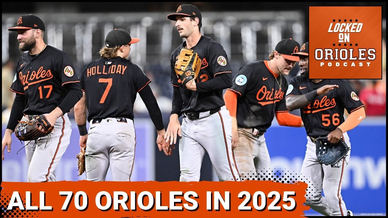 From Gunnar Henderson to Greg Allen: All 70 players from the 2025 Orioles