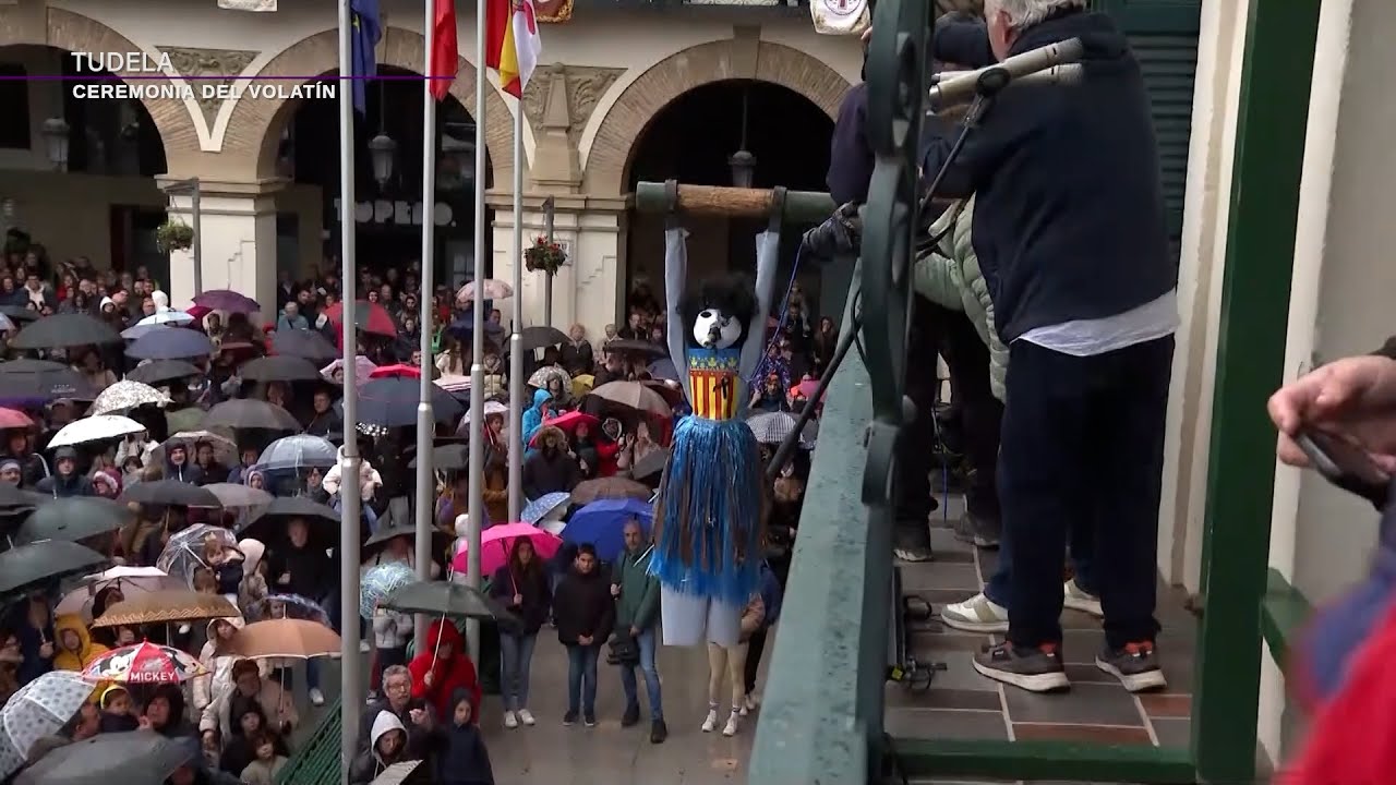 El Volatín de Tudela recuerda a las víctimas de la DANA