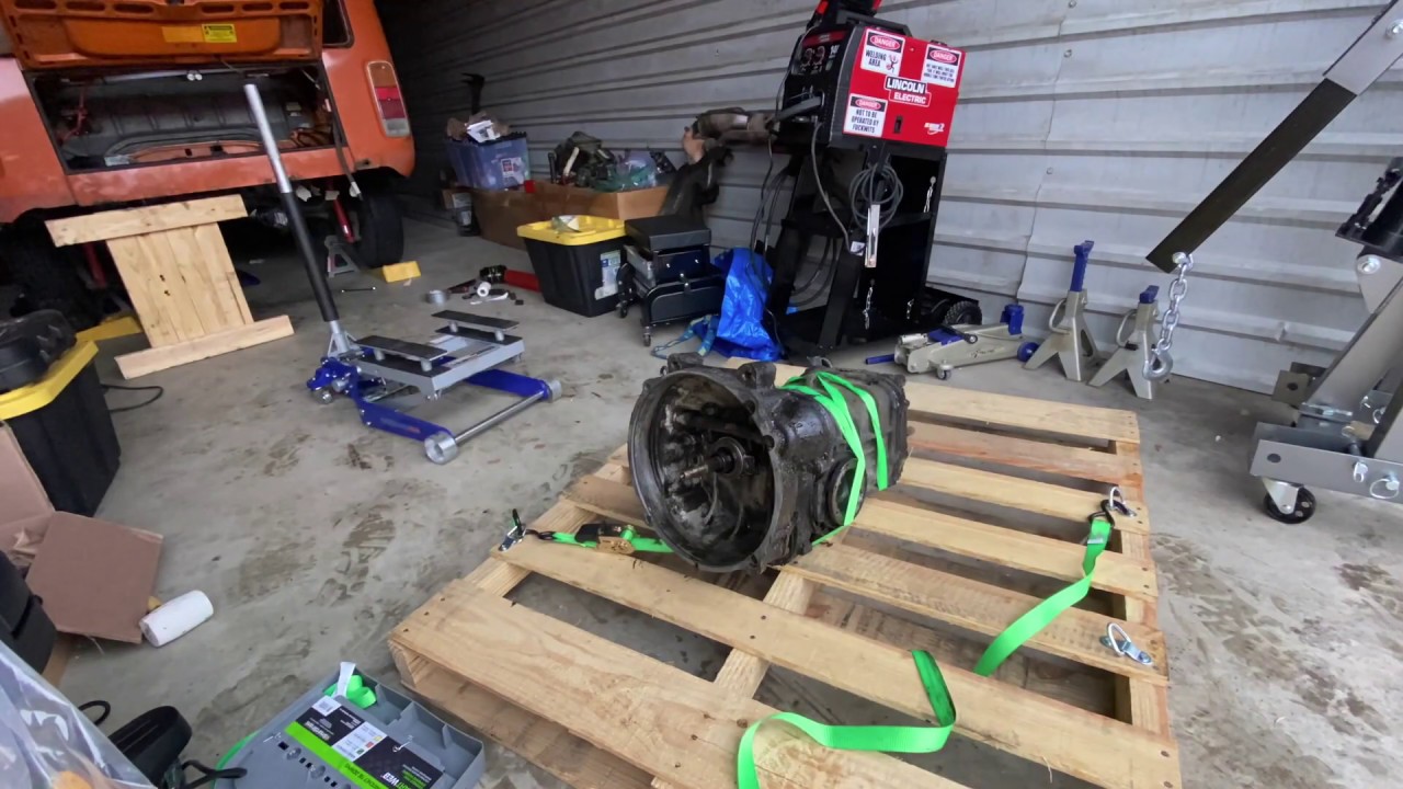 Transmission Out: Removing a Late Bay VW Bus Transmission
