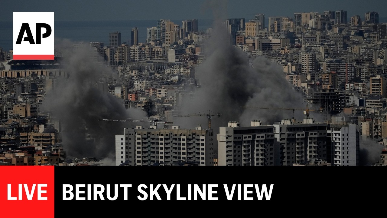 LIVE: Beirut skyline as Israel ramps up operations in Lebanon
