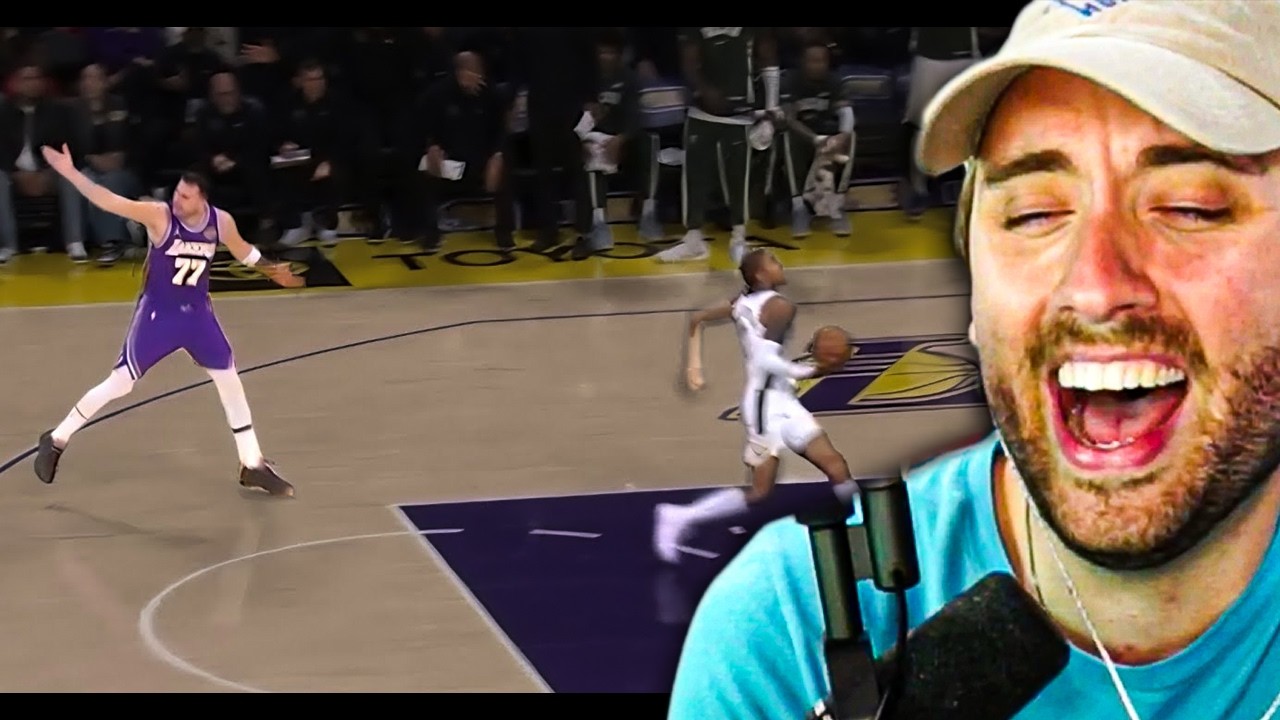 Atrioc Reacts to Luka Doncic Is The Worst Defender In NBA History