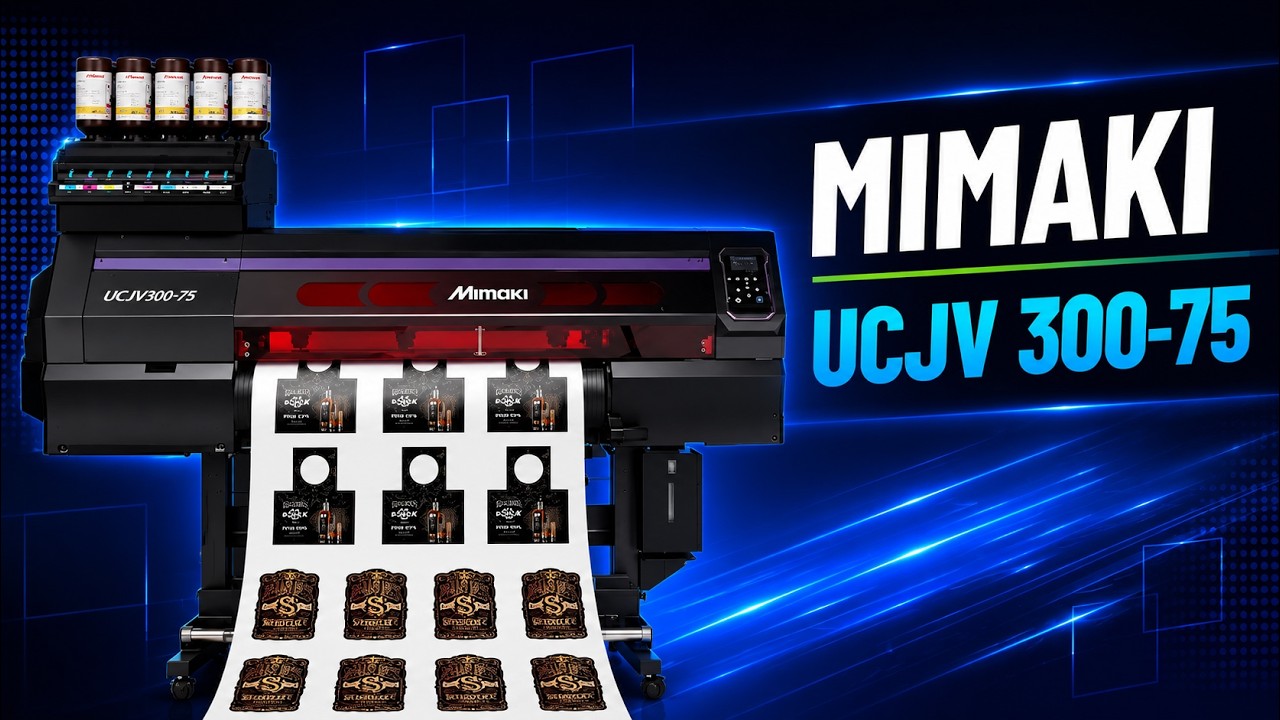 Mimaki UCJV 300- 75 Conheça o Equipamento!