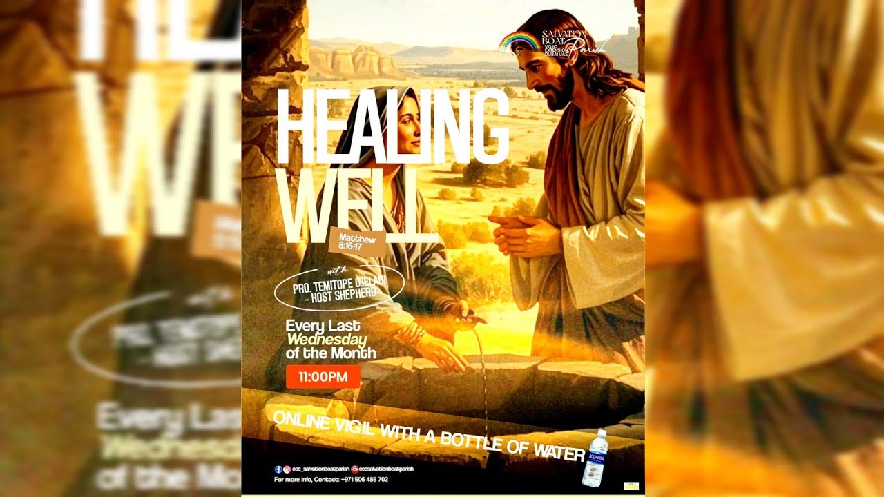 FEB EDITION | HEALING WELL, where faith is stirred, healing is released, and miracles happen 