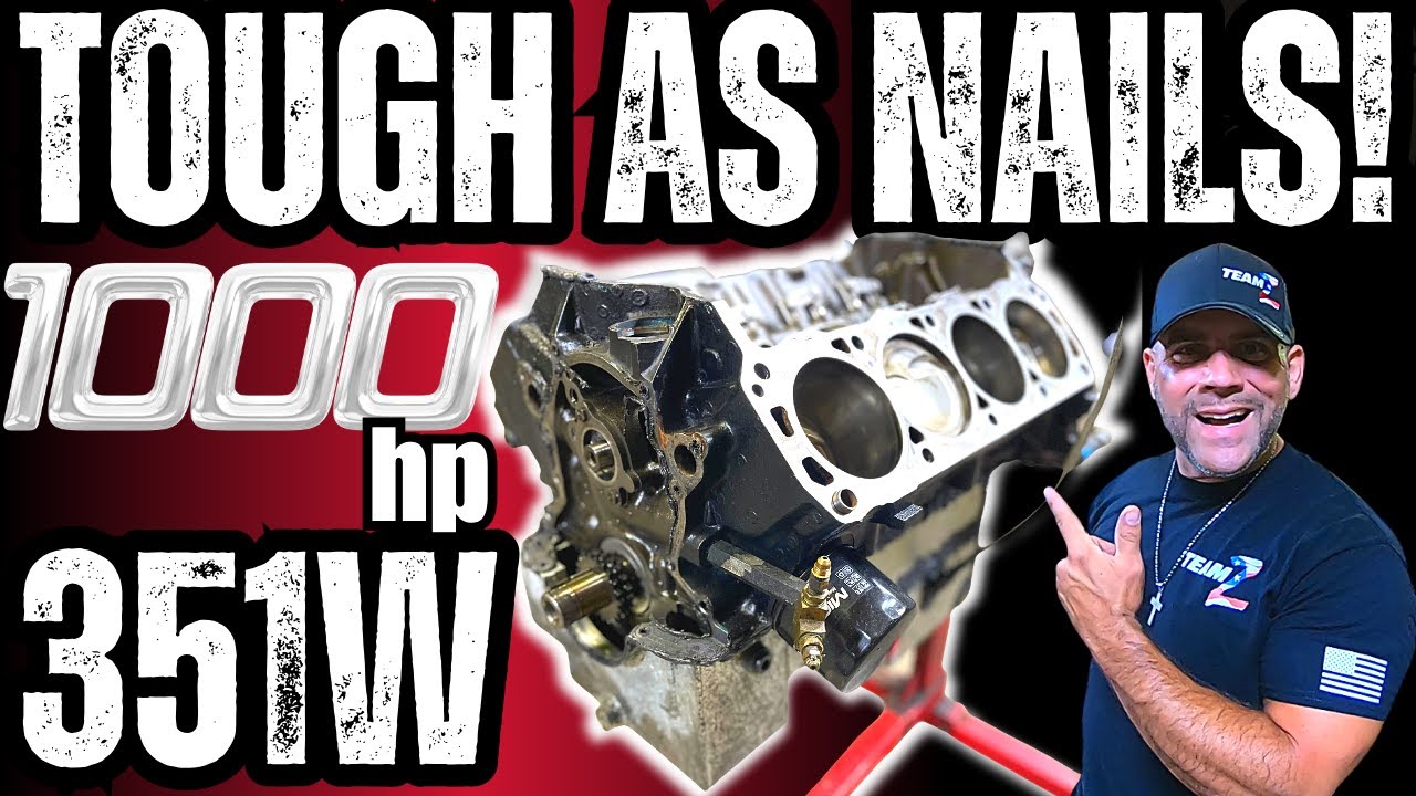 1000HP 351w Stock Block 408 Stroker DISASSEMBLY You Should SEE THIS 👀