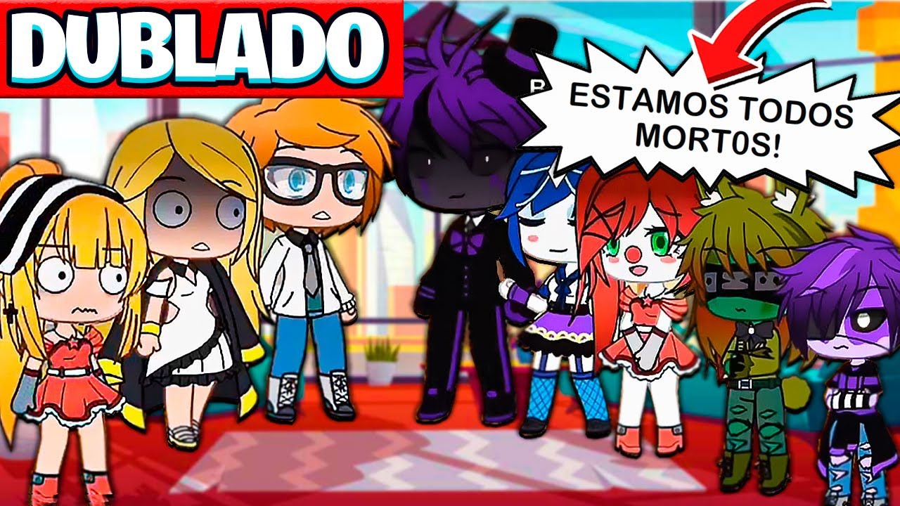 FAMÍLIA AFTON CONHECENDO A FAMÍLIA DA CLARA ! MINI FILME GACHA CLUB