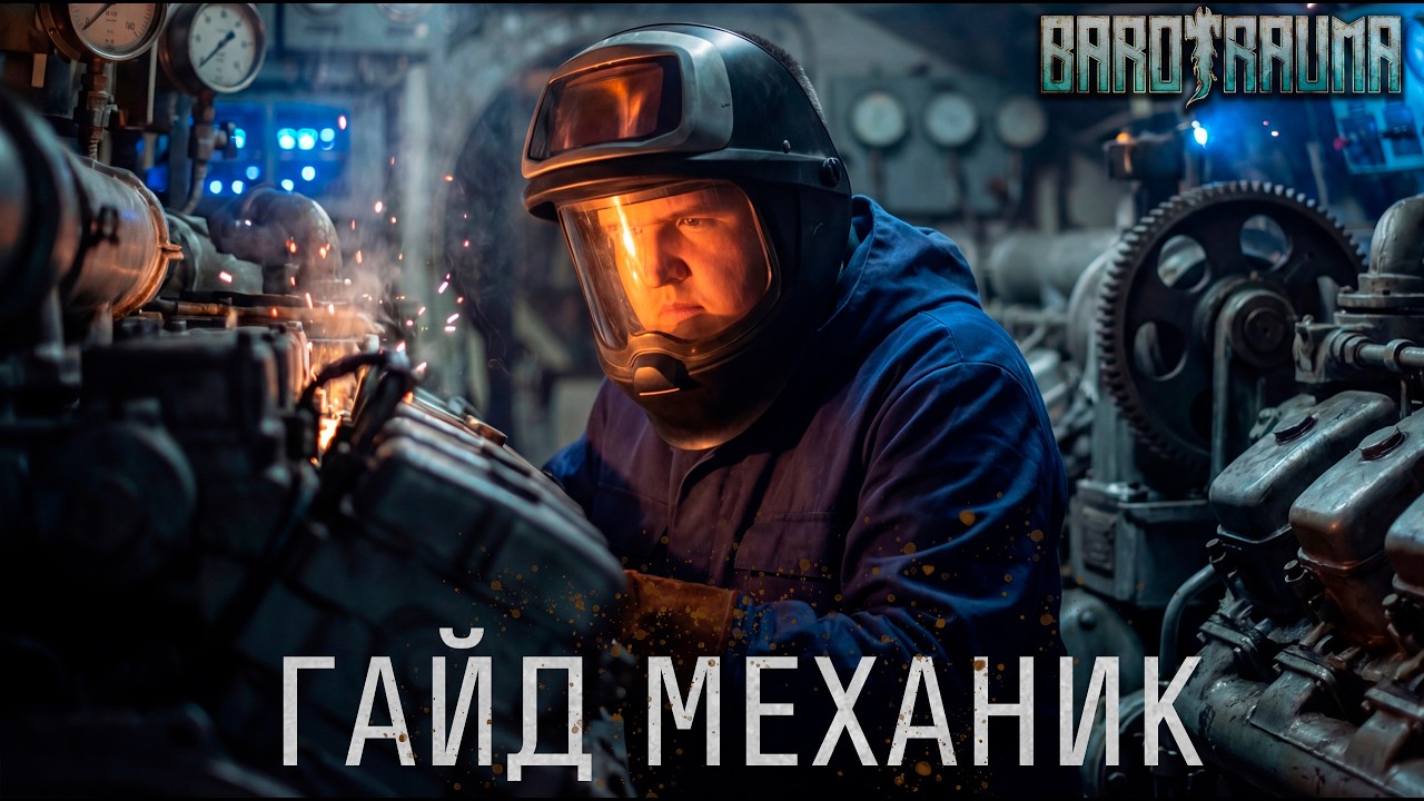 Barotrauma Гайд на Механика (Mechanic)