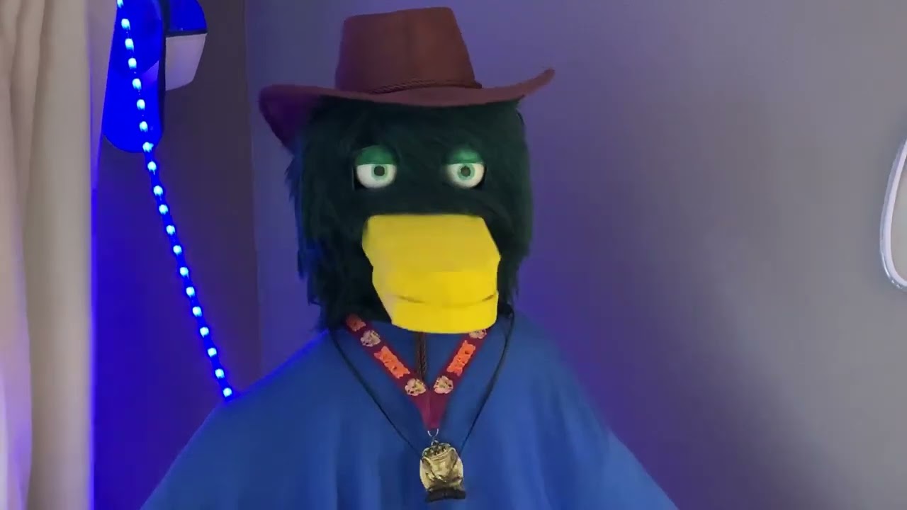 Live and Learn - sung by my 6ft animatronic duck
