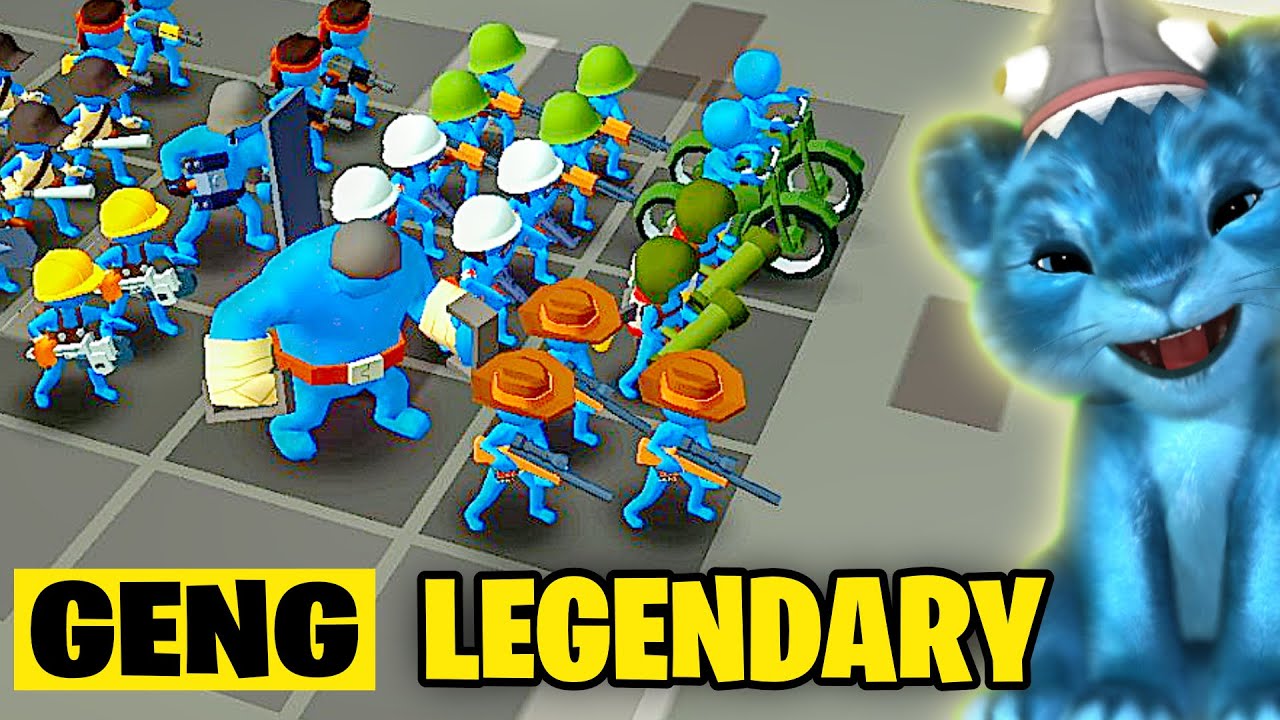 3 LEGENDARY! GILA BARU MAEN LOH - Stick Army World War Strategy