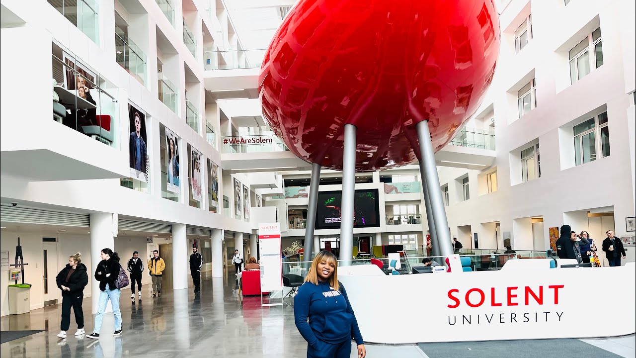 Solent University, Southampton uk🇬🇧 A Glimpse of what you will Experience..
