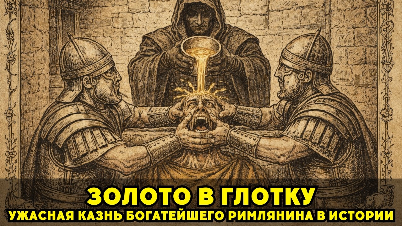 Цена власти в Древнем Риме: последняя мольба Марка Красса!