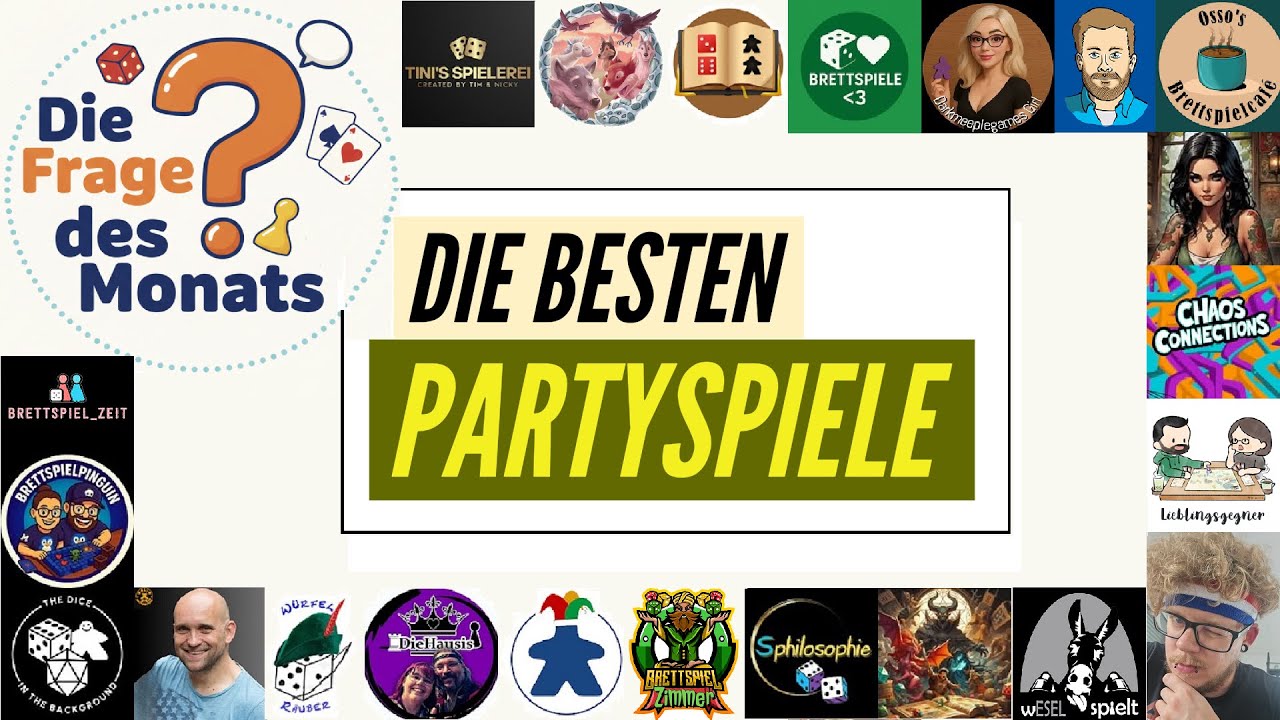 #DFDM Frage des Monats - Spielen an Silvester? - Die besten Partyspiele Community Format 4#
