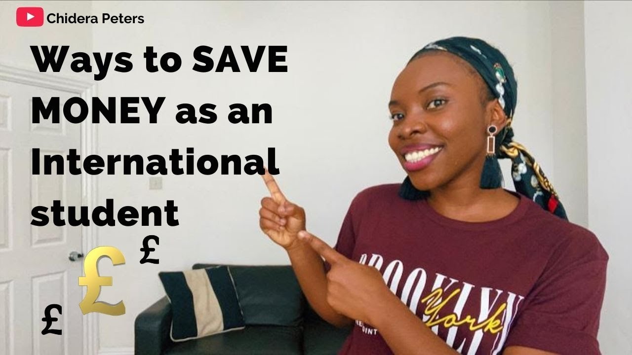Ways to save money as an international student in the UK