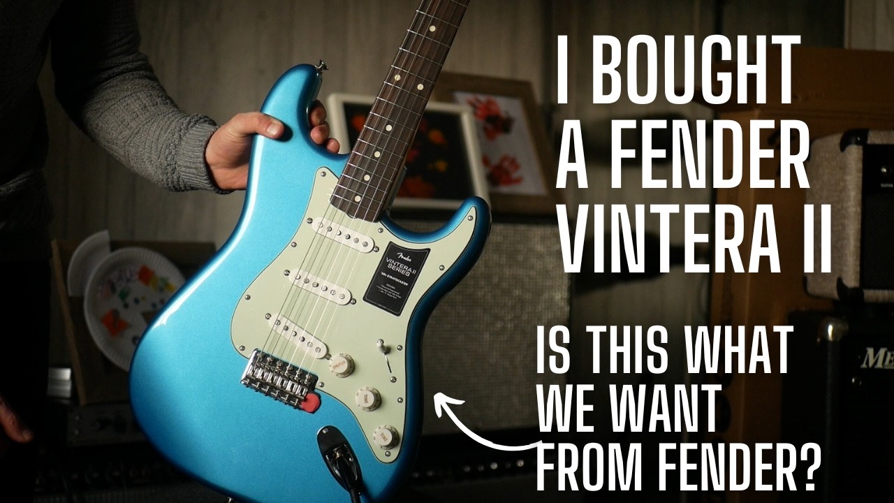 I Bought a Fender Vintera ii Stratocaster - Let's Talk About It - QC Issues? What QC Issues?