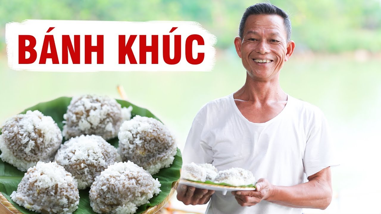 Ông Thọ Làm Bánh Khúc Nóng Hổi, Đậm Đà Hương Vị | Vietnamese Spinach Sticky Rice Balls