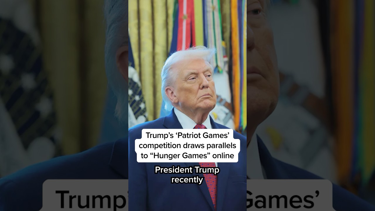 Trump's 'Patriot Games' competition draws parallels to 'Hunger Games' online