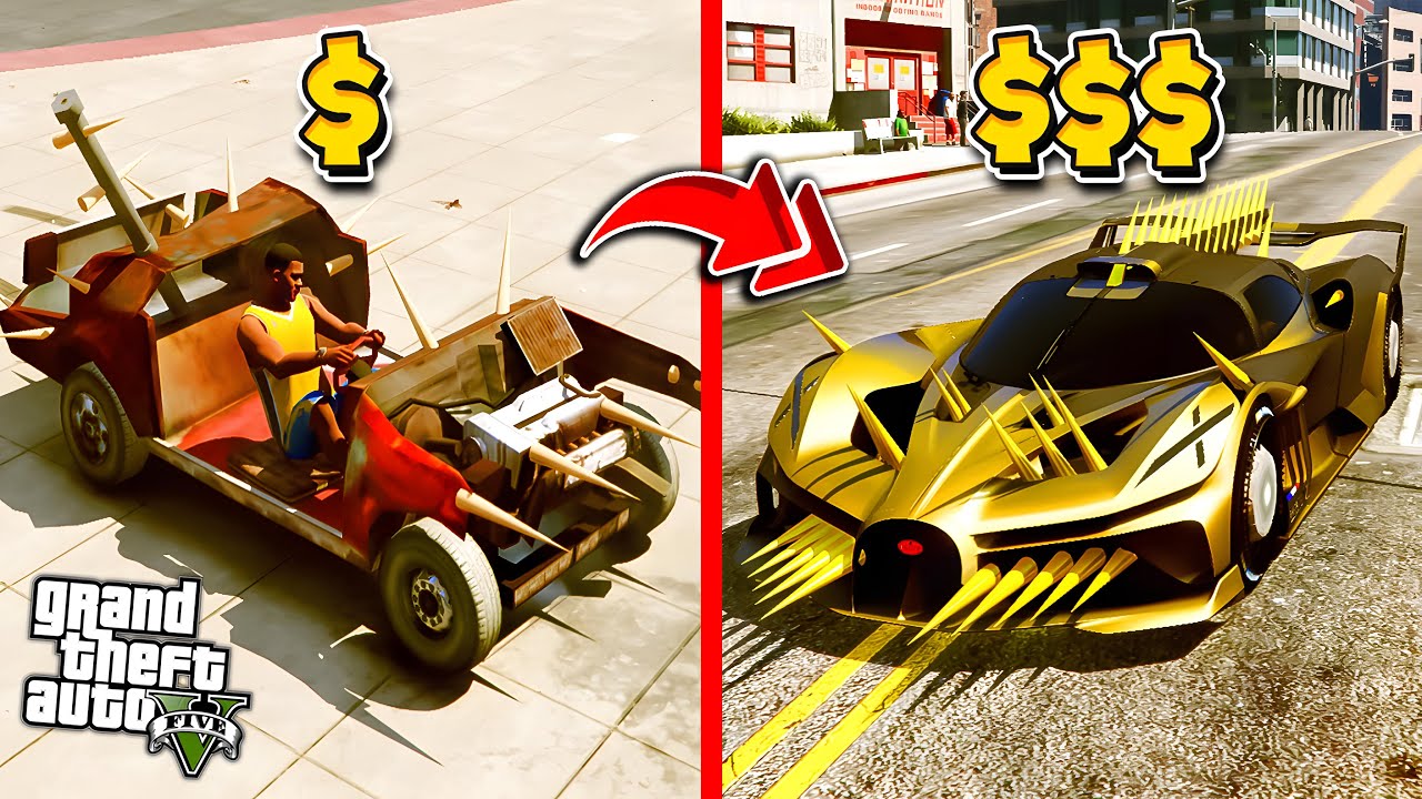 Buying Spike Cars for Franklin in GTA 5