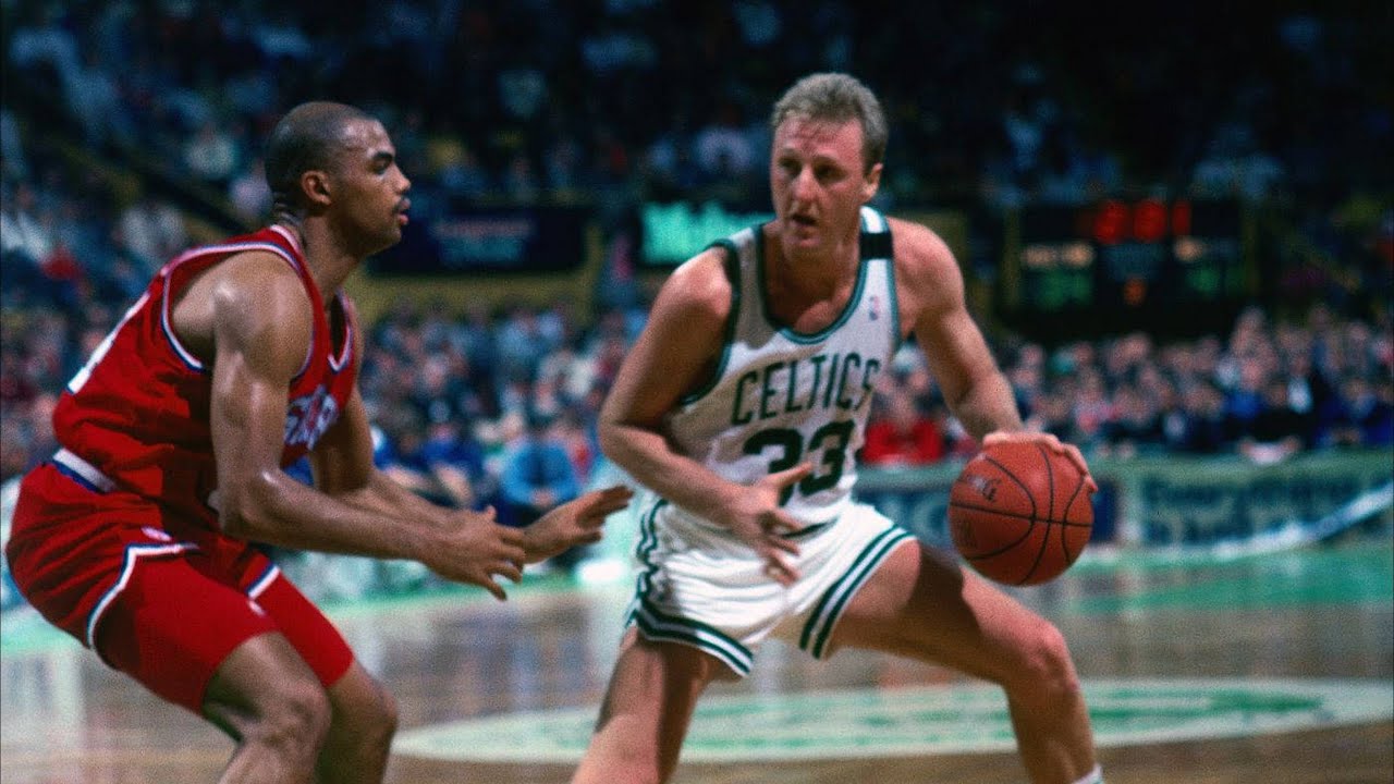 Larry Bird - 41pts on 71%FG vs. Sixers (1990 season)