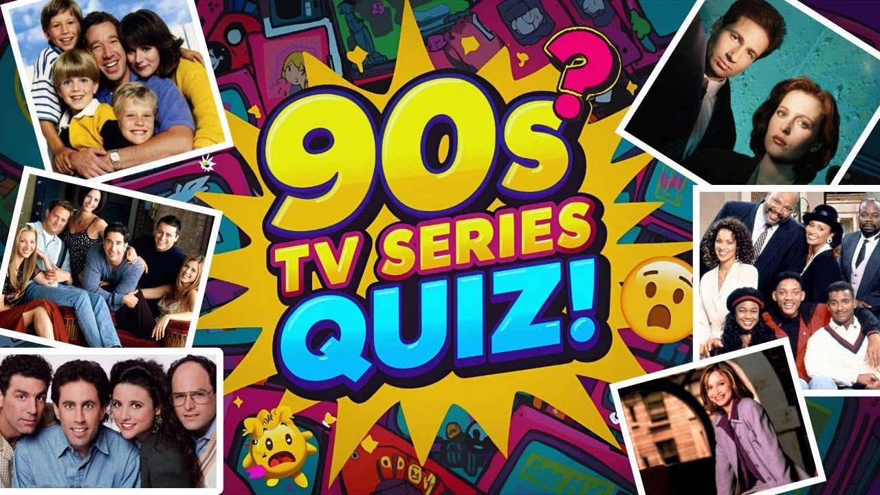 90s TV Series Quiz! 📺 25 Questions to Test Your 1990s TV Knowledge