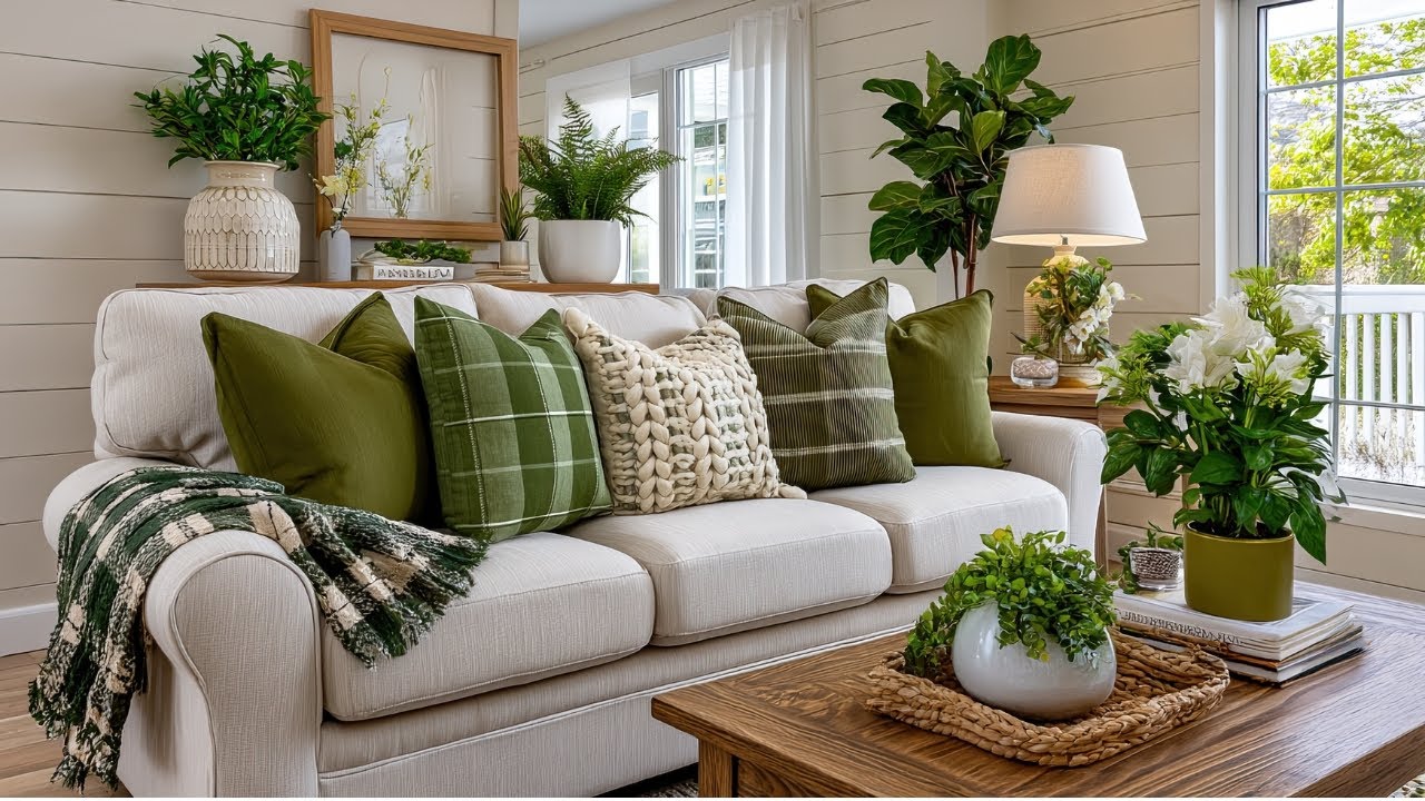 The Perfect Dream Cottage  | Olive & Cream Tiny Home Decor That Will Make You Fall in Love