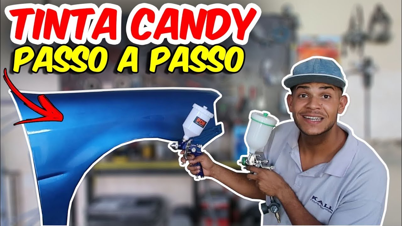 PINTURA CANDY PASSO A PASSO