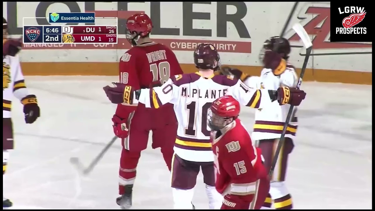Max Plante every goal from the 24-25 season 
