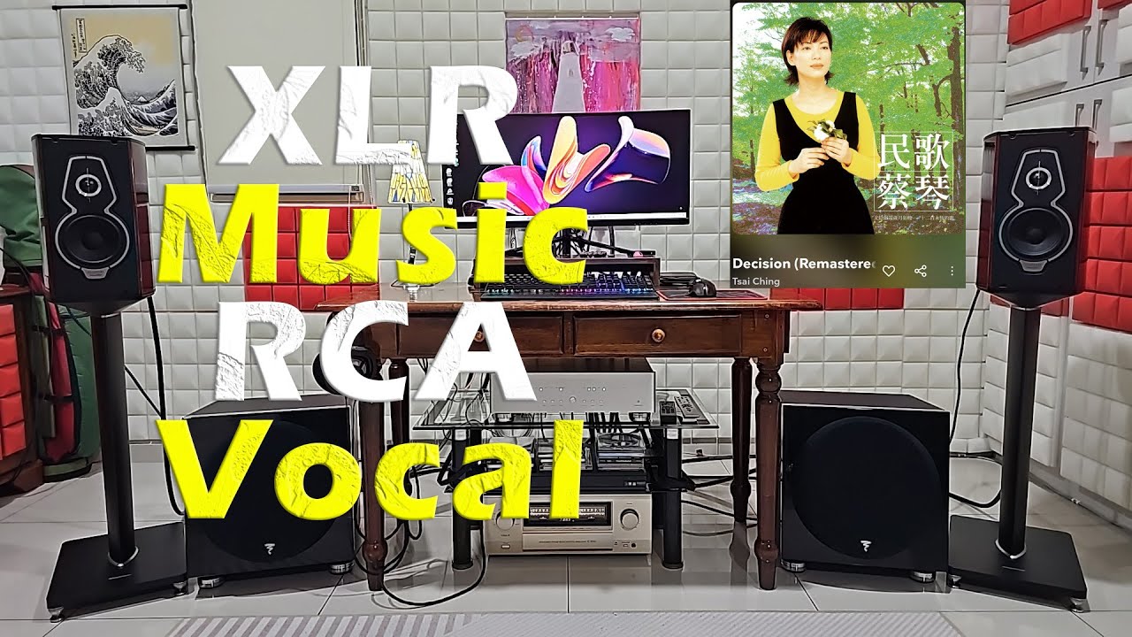 XLR or RCA cable : Music vs Vocal {Please read description}