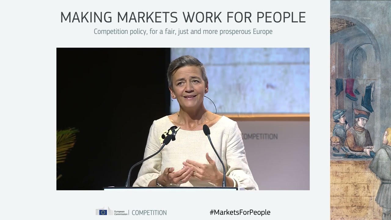 Making Markets Work for People - Keynote speech by Margrethe Vestager