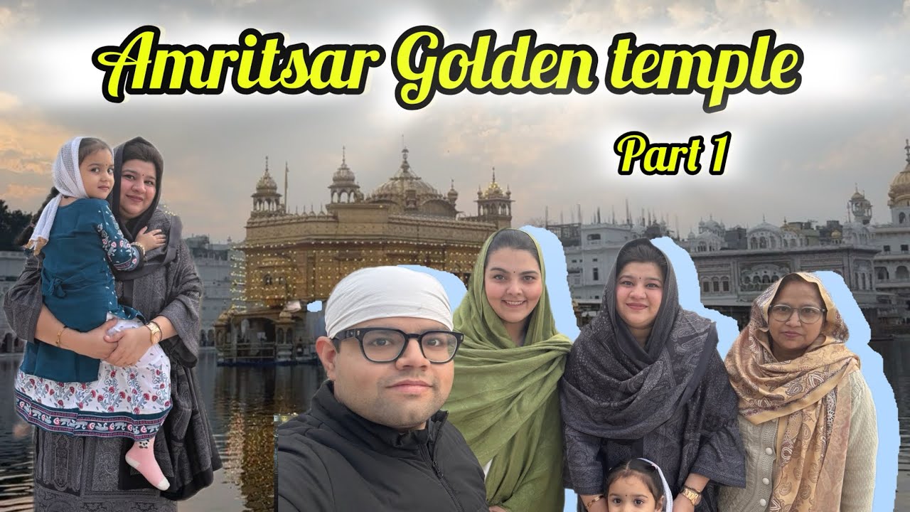 Golden Temple to Dhaba feast! 😍🍲 #AmritsarVlog Part 1 #youtube #vlog #travel #tranding #travelvlog 