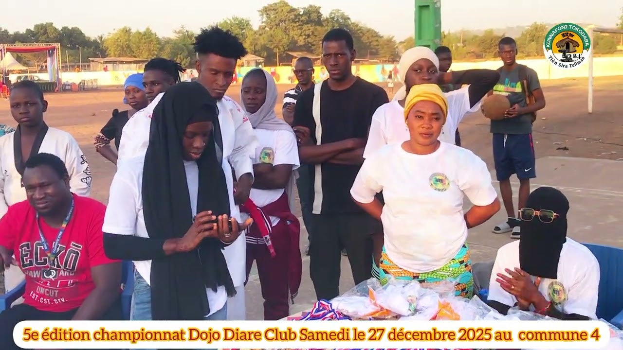 finale Samedi le 27 décembre 2025 Résumé de la journée – Compétition de Karaté à Bamako