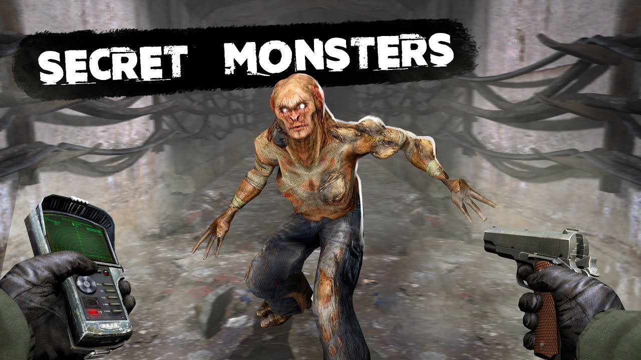 6 HIDDEN MUTANTS - STALKER Call of Pripyat