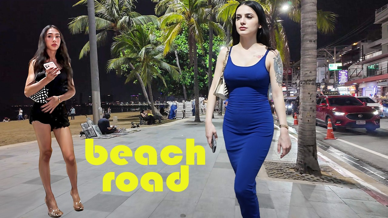 High Quality! Beach Road Pattaya Incredible Walk. September 2026