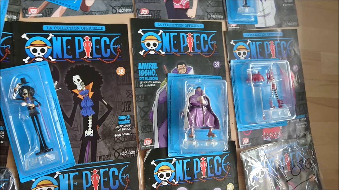 Collection figurine One Piece n 1 a n 80 de chez hachette collection