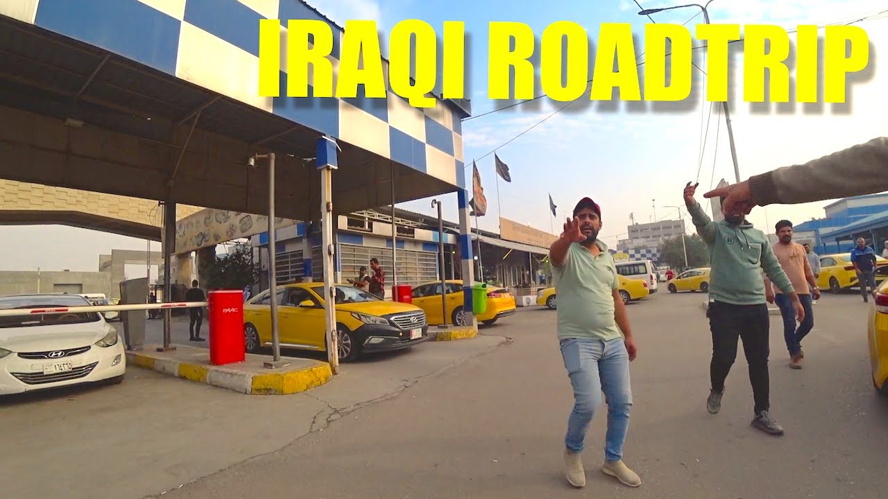 IRAQI ROADTRIP: Baghdad to Karbala by SHARED TAXI | Iraq Travel Vlog | Iraq Travel 2023