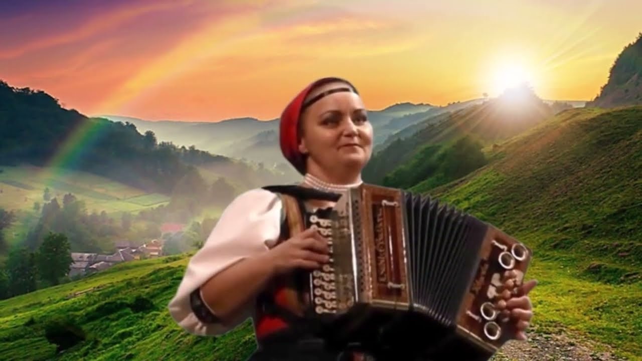 Slovensko moje otčina moja - Spev a heligónka Monika Soroková