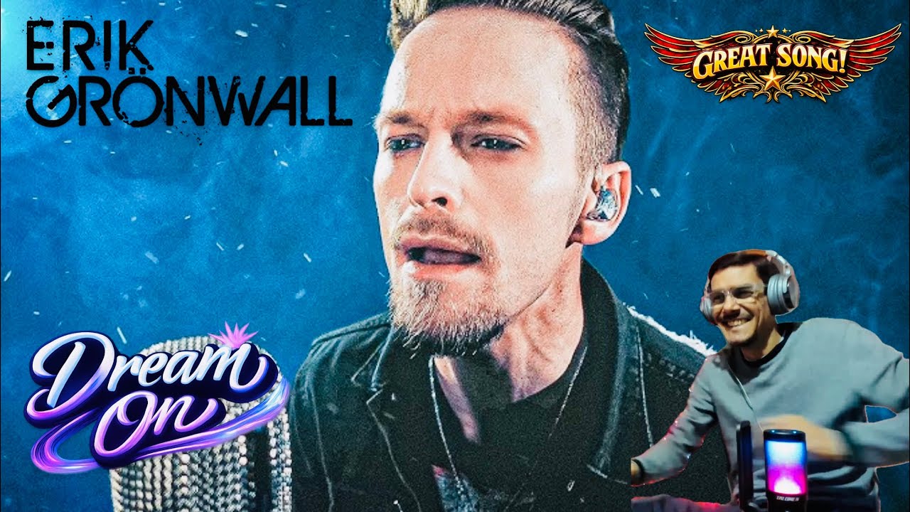 Эрик Грёнвалл - Впервые слышу - Dream On - Кавер на Aerosmith | Реакция британского певца Кевина