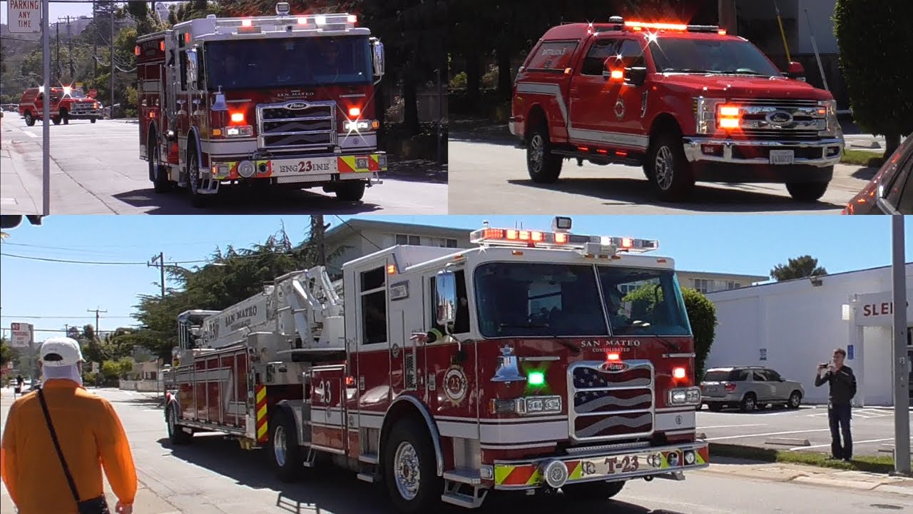 San Mateo Consolidated Fire Department Station 23 House Dump!