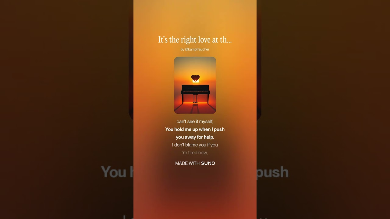 It’s the right love at the wrong time 1