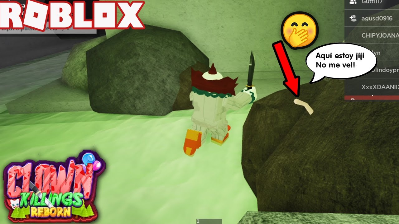 Roblox The Clown Killings! #3: Mi Cola De Gato No Me Deja Esconderme! jijij!!🤭😺
