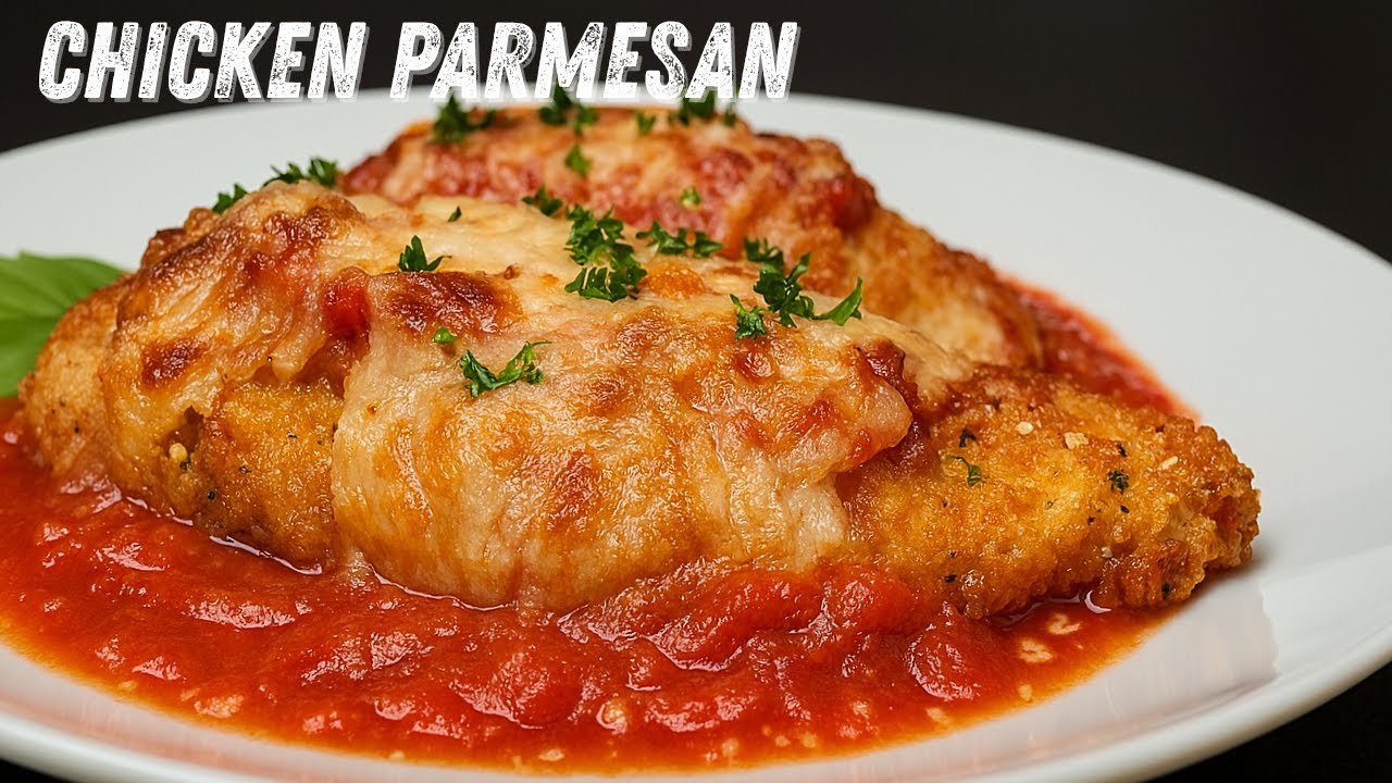 Easy Chicken Parmesan Recipe | Crispy, Cheesy & Better Than Takeout